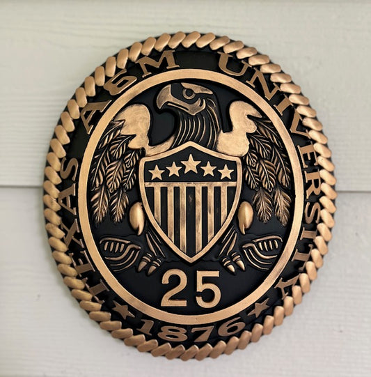 Texas A&M Class Ring Decorative Plaque